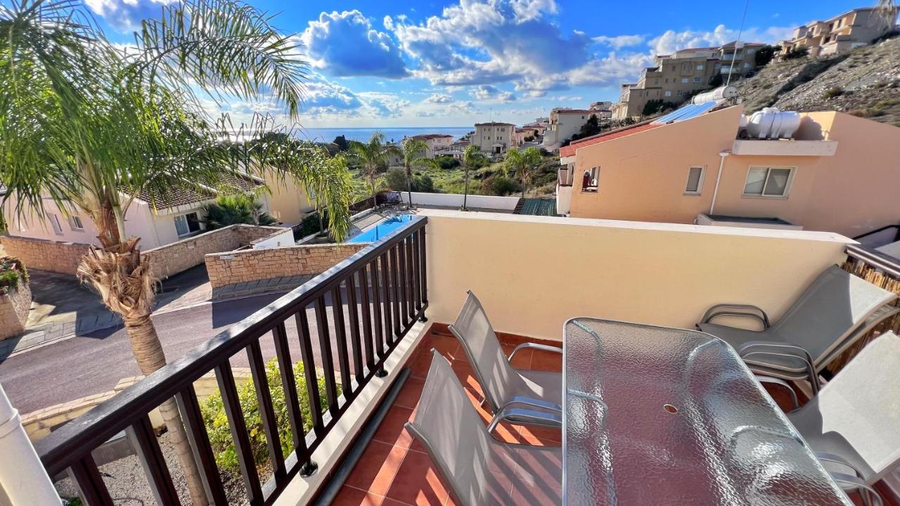 Melanos Sea View Apartment Paphos Kültér fotó